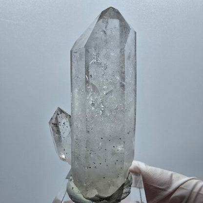 Enhydro Harlekin Skelett DT Quarz, 1x Blase Streep Mine Goboboseb Namibia 64*29*25mm #12914