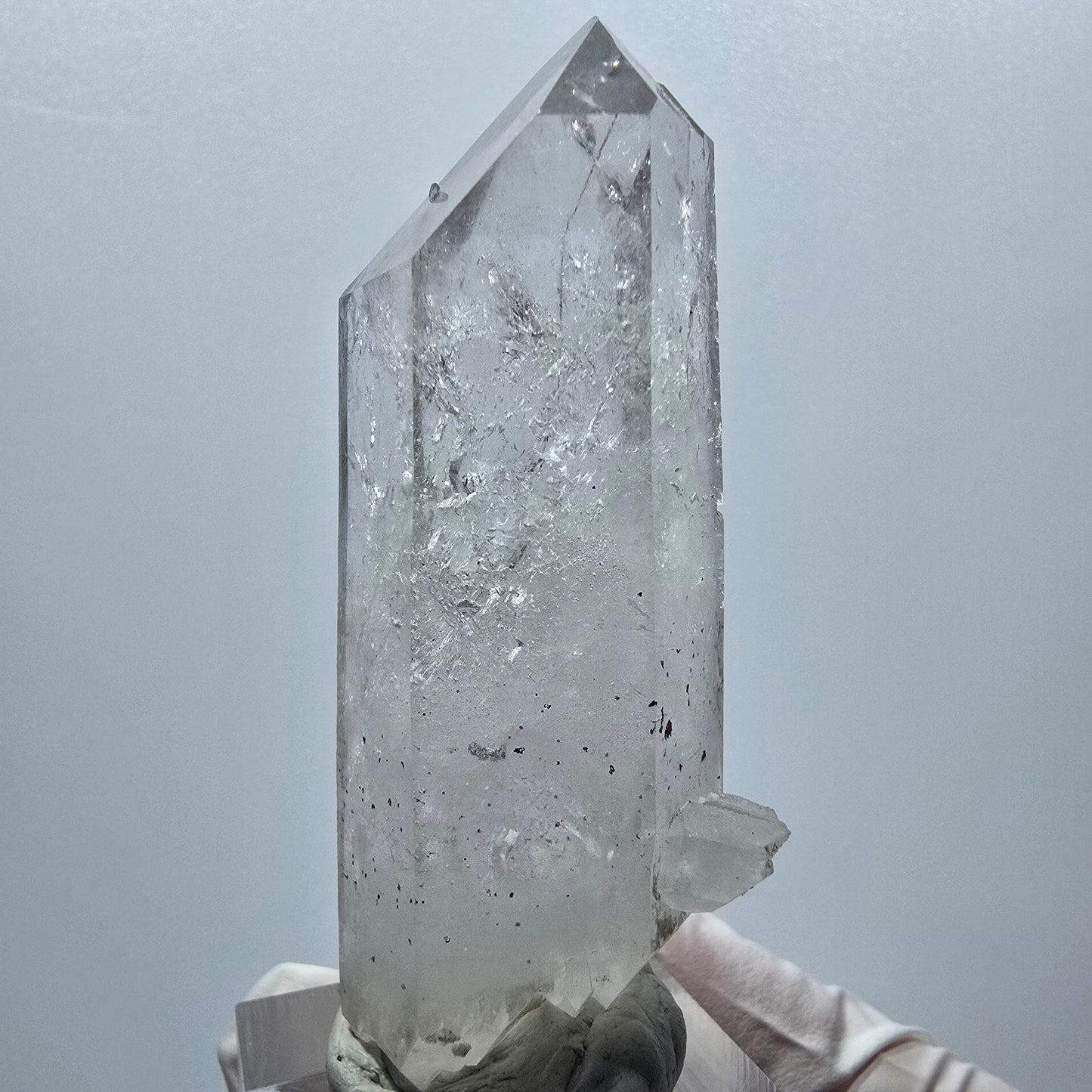Enhydro Harlekin Skelett DT Quarz, 1x Blase Streep Mine Goboboseb Namibia 64*29*25mm #12914
