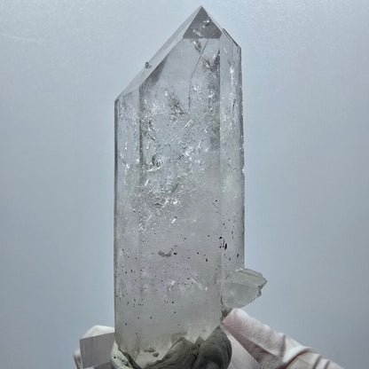 Enhydro Harlekin Skelett DT Quarz, 1x Blase Streep Mine Goboboseb Namibia 64*29*25mm #12914