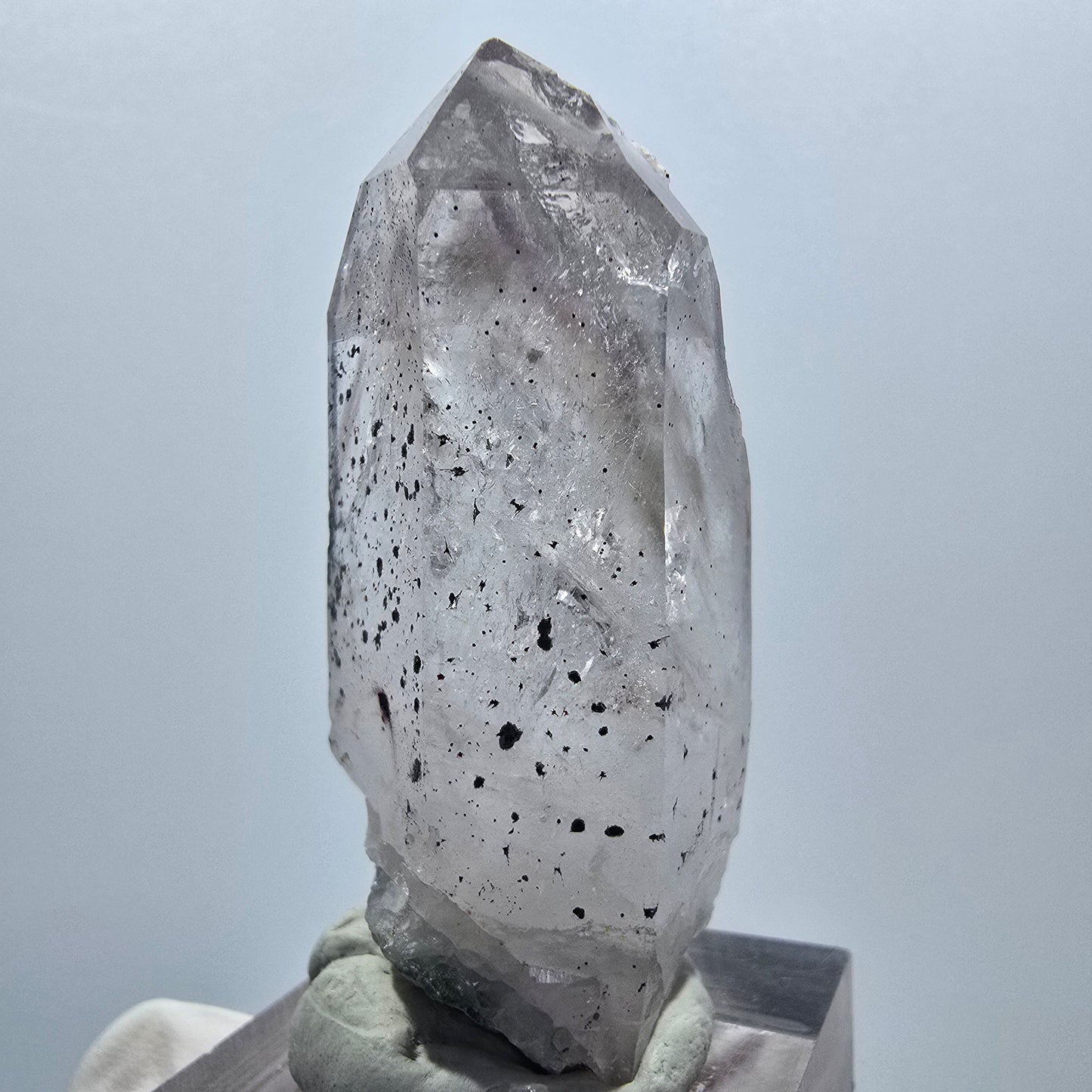 Enhydro Phantom Amethyst mit Hämatit, 2x Blase Streep Mine Goboboseb Namibia 48*22*19mm #12916