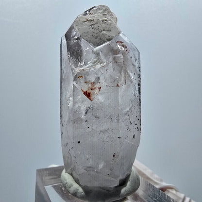 Enhydro Phantom Amethyst mit Hämatit, 2x Blase Streep Mine Goboboseb Namibia 48*22*19mm #12916