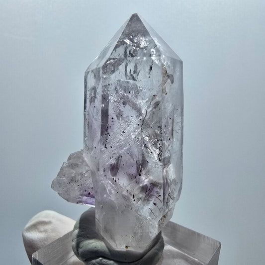 Harlekin Phantom Amethyst Doppelender Streep Mine Goboboseb Namibia 49*23*18mm #12921