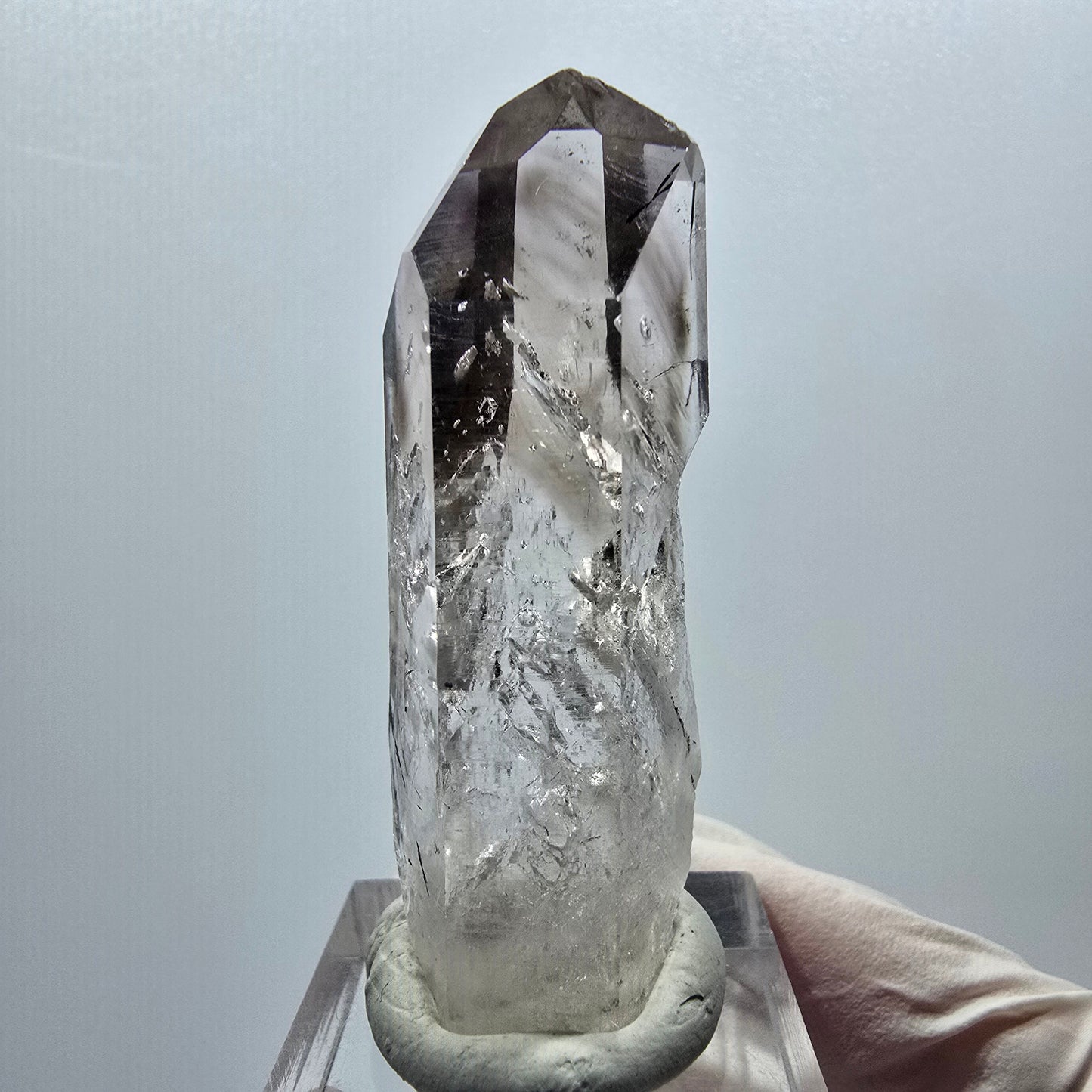 Enhydro Phantom Amethyst mit Epidot, 4x Blase Streep Mine Goboboseb Namibia 56*18*18mm #12923