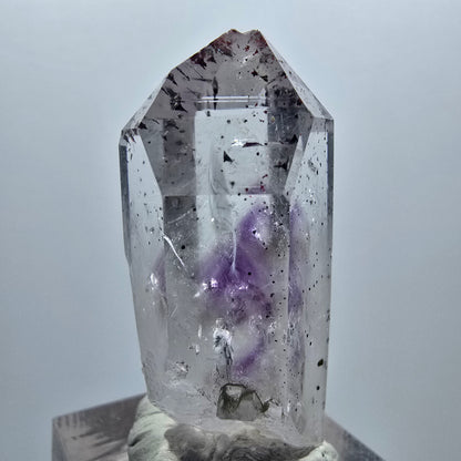 Enhydro Harlekin Skelett Phantom Amethyst, 1x Blase Streep Mine, Namibia 42*17*15mm #12925