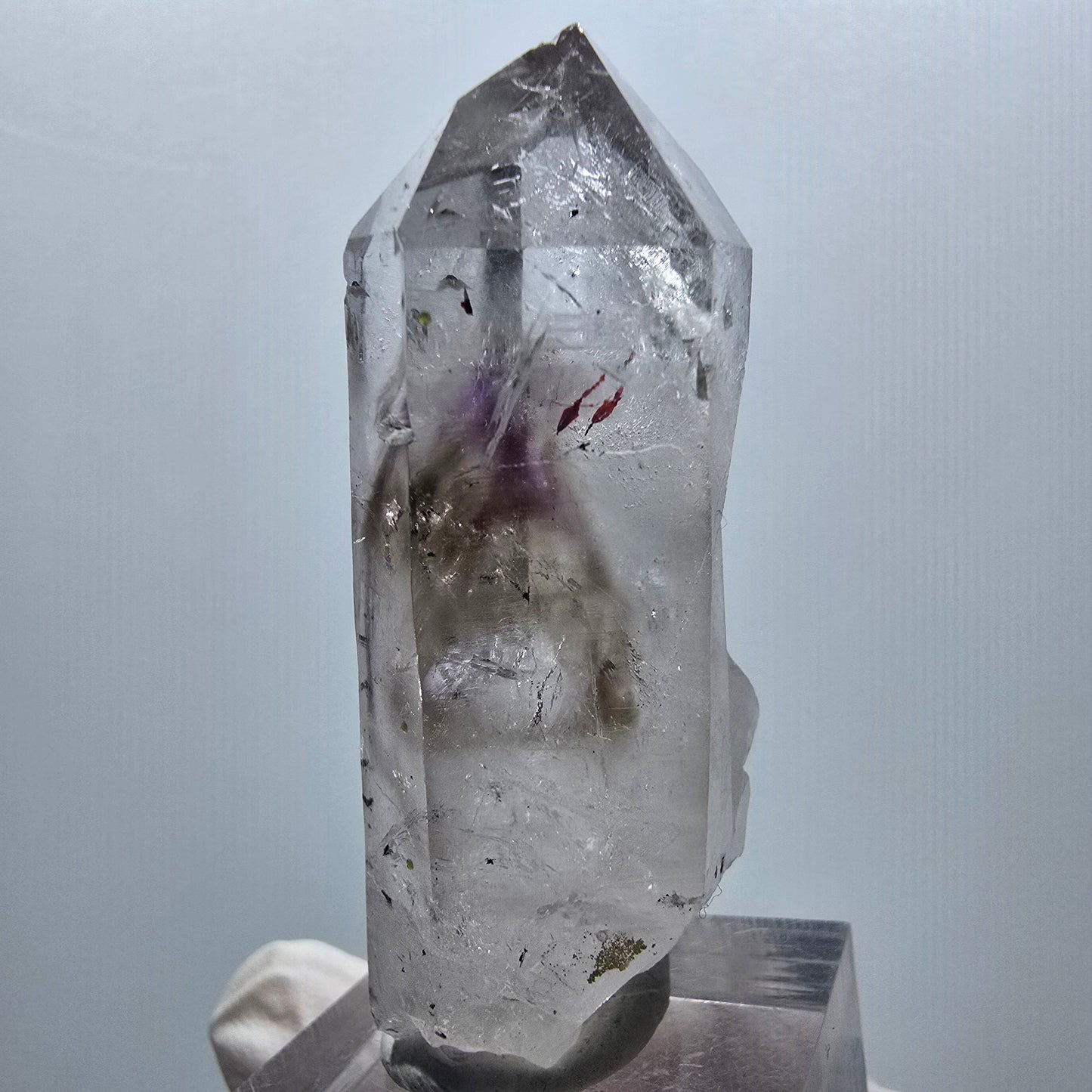 Harlekin Phantom Amethyst Spitze Streep Mine Goboboseb Namibia 54*24*17mm #12930