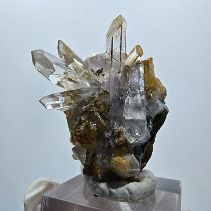 Starburst Phantom Amethyst auf Matrix Streep Mine Goboboseb Namibia 46*41*25mm #12940