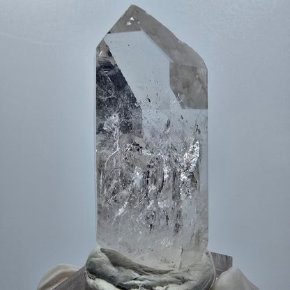 Enhydro Lemurian Phantom Amethyst mit Hämatit, 1x Blase Streep Mine, Namibia 53*23*22mm #12942