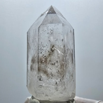 Enhydro Lemurian Skelett Phantom Rauchquarz, 2x Blase Streep Mine, Namibia 61*29*26mm #12944