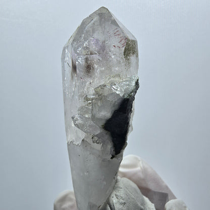 Harlekin Phantom Amethyst Stufe (geheilt) Streep Mine, Namibia 67*34*26mm #12946