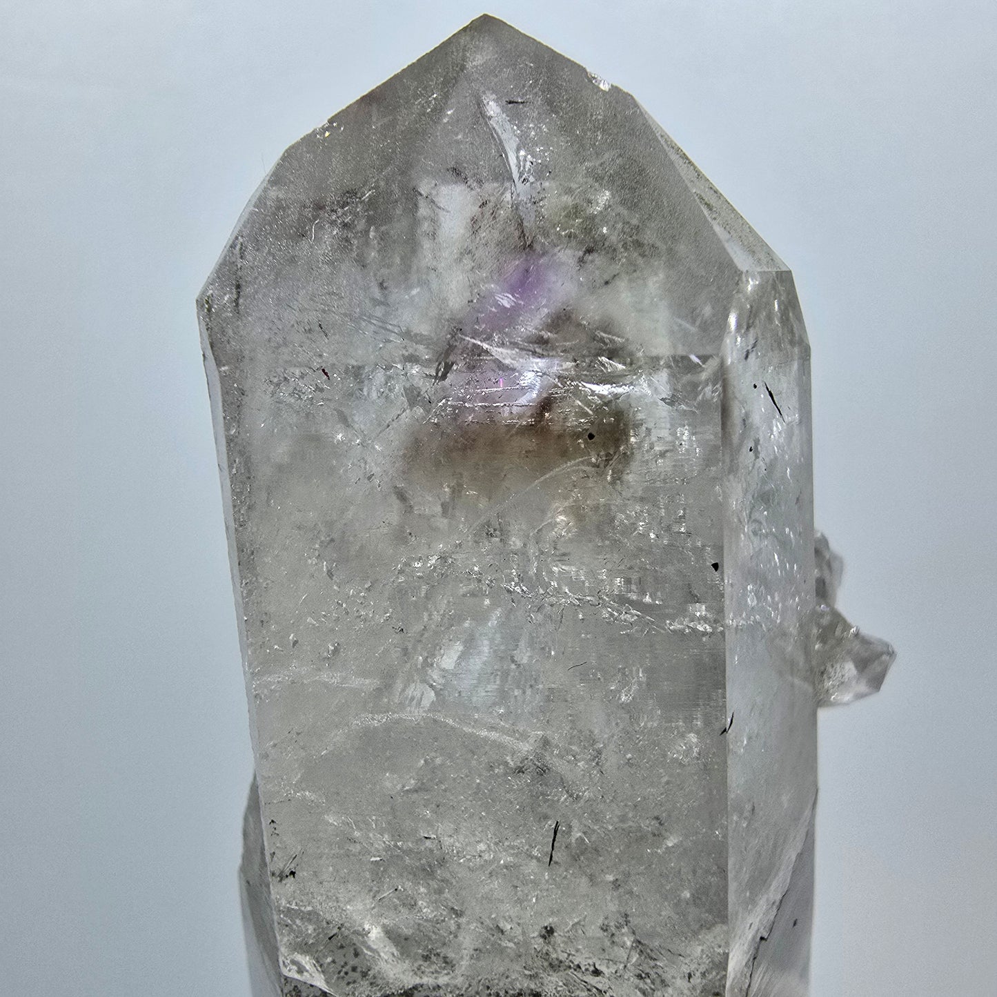 Harlekin Phantom Amethyst Stufe (geheilt) Streep Mine, Namibia 67*34*26mm #12946