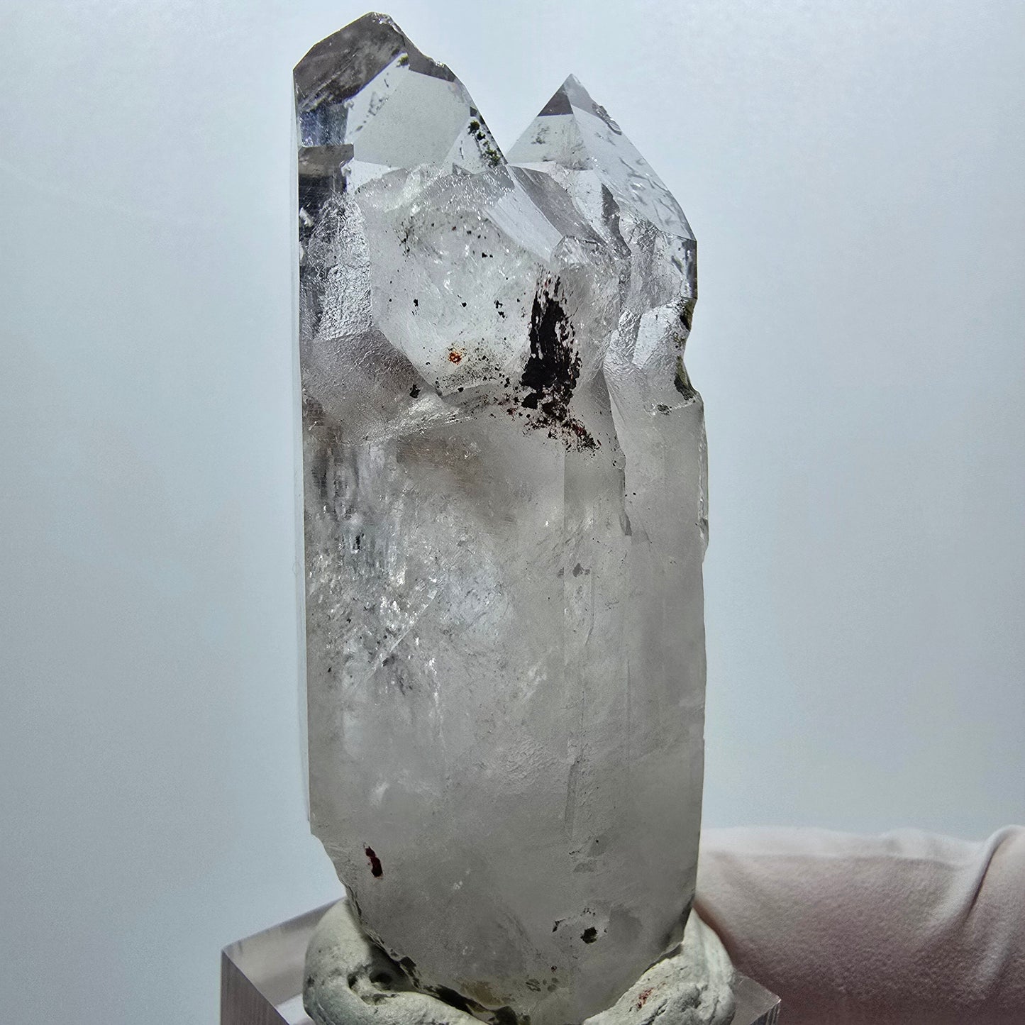 Klare Skelett Phantom Amethyst Stufe Streep Mine, Namibia 68*28*27mm #12951