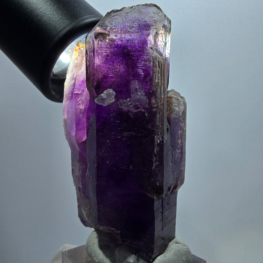 Seltene Skelett Phantom Amethyst Zepter Spitze Goboboseb, Namibia 64*46*30mm #12953