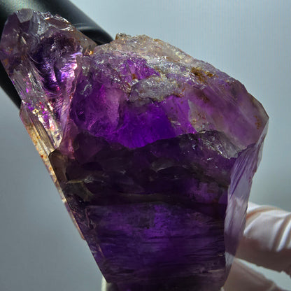 Seltene Skelett Phantom Amethyst Zepter Spitze Goboboseb, Namibia 64*46*30mm #12953