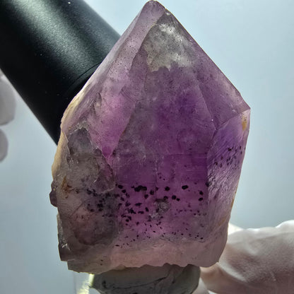 Seltene Skelett Phantom Amethyst Zepter Spitze Goboboseb, Namibia 60*35*36mm #12954
