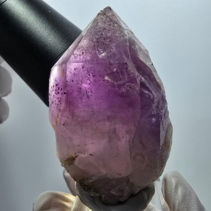 Seltene Skelett Phantom Amethyst Zepter Spitze Goboboseb, Namibia 60*35*36mm #12954