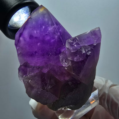 Seltene Skelett Phantom Amethyst Zepter Stufe Goboboseb, Namibia 49*52*41mm #12957