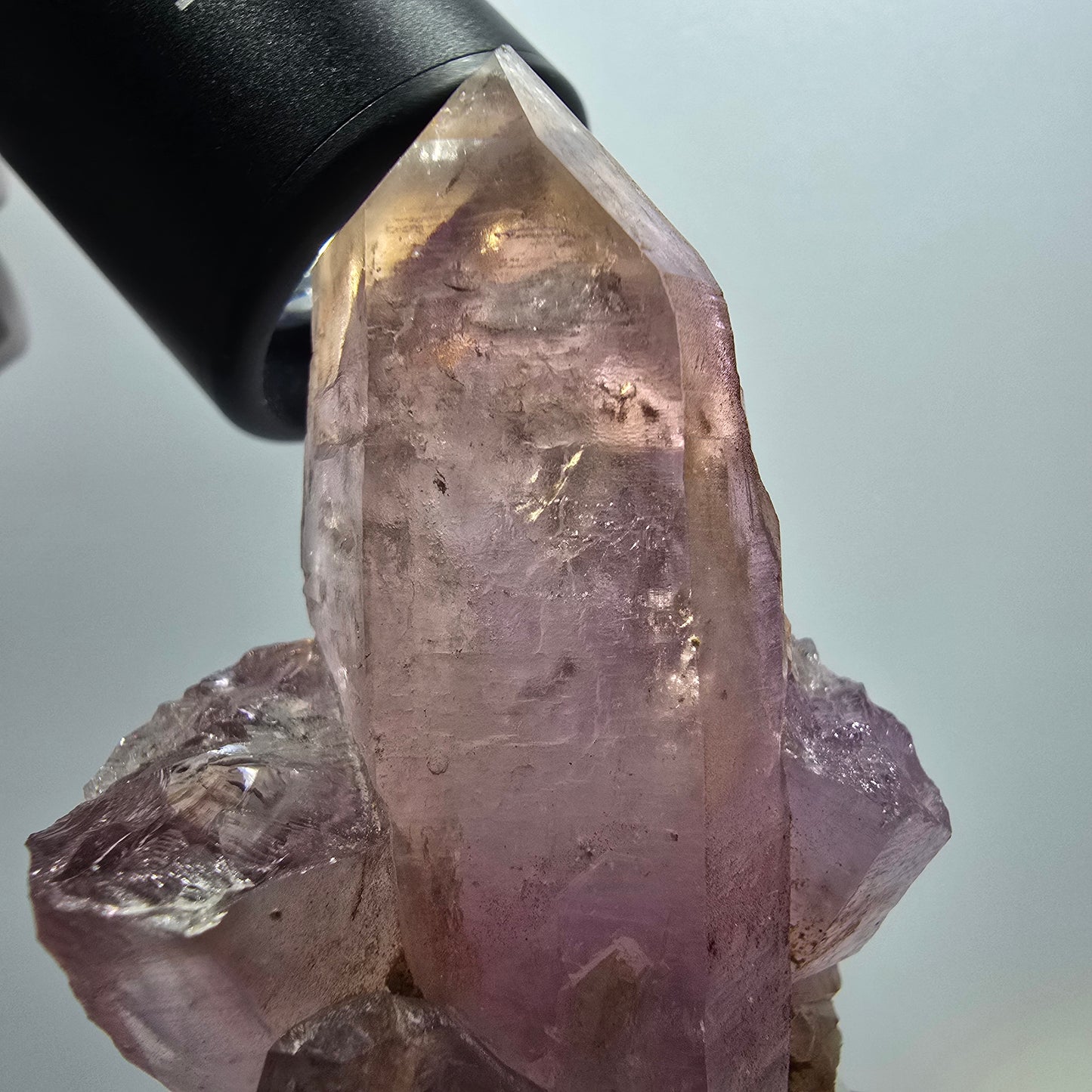 Seltene Skelett Phantom Amethyst Spitze Goboboseb, Namibia 56*41*37mm #12959