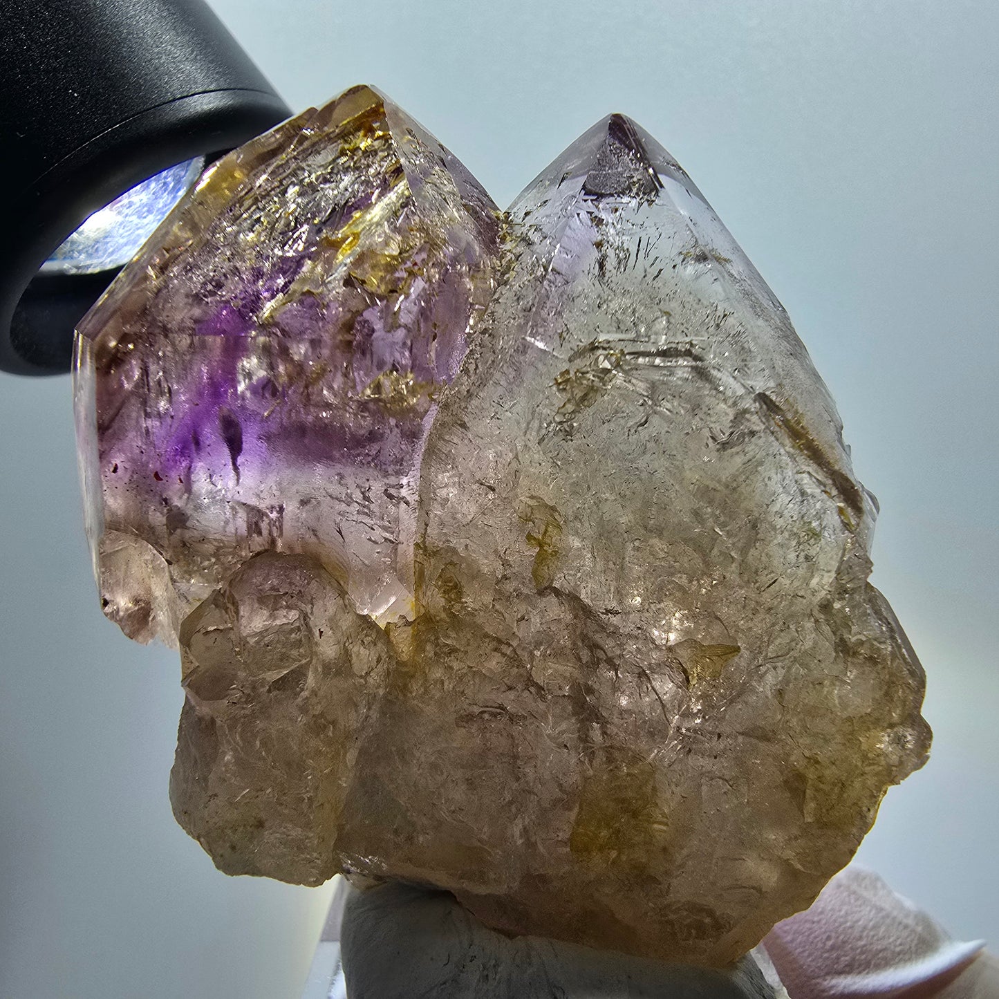 Seltene Skelett Phantom Amethyst Stufe Goboboseb, Namibia 54*49*29mm #12960