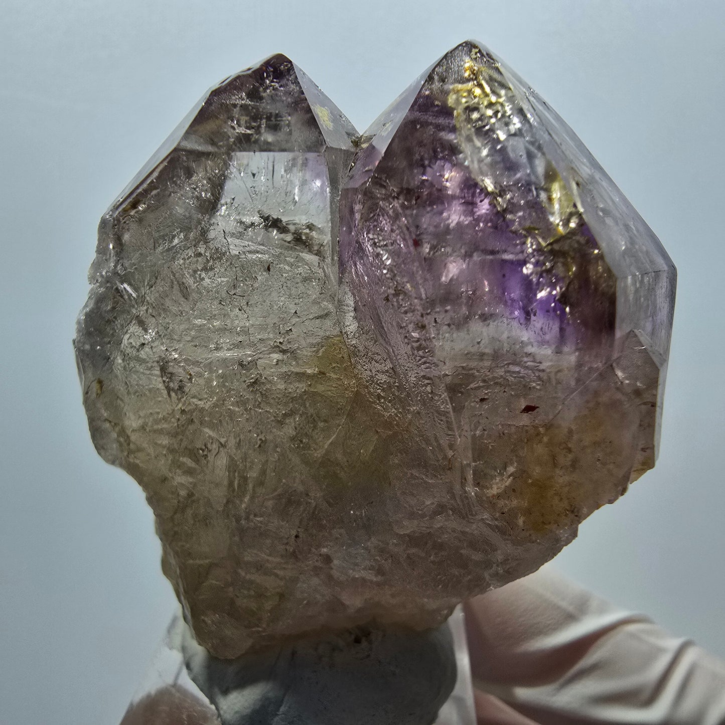 Seltene Skelett Phantom Amethyst Stufe Goboboseb, Namibia 54*49*29mm #12960
