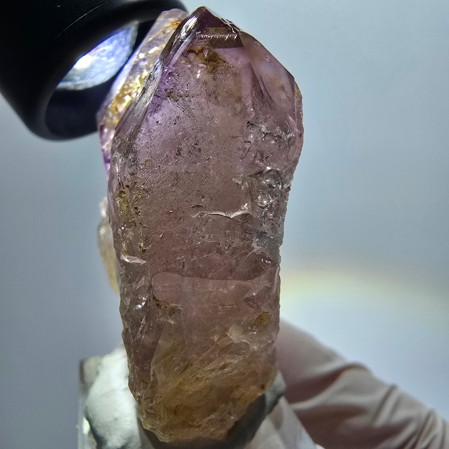 Seltene Skelett Phantom Amethyst Stufe Goboboseb, Namibia 54*49*29mm #12960