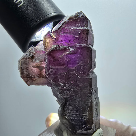 Seltene Skelett Phantom Amethyst Stufe Goboboseb, Namibia 57*35*28mm #12967