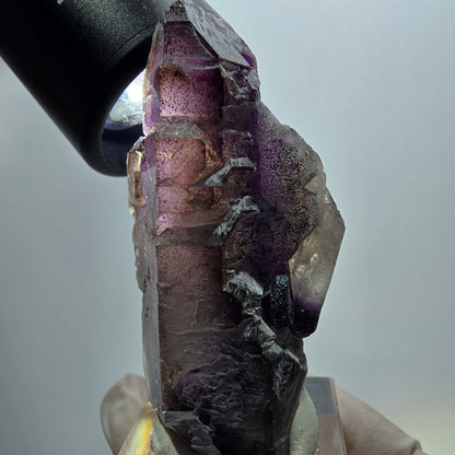Seltene Skelett Phantom Amethyst Stufe Goboboseb, Namibia 57*35*28mm #12967