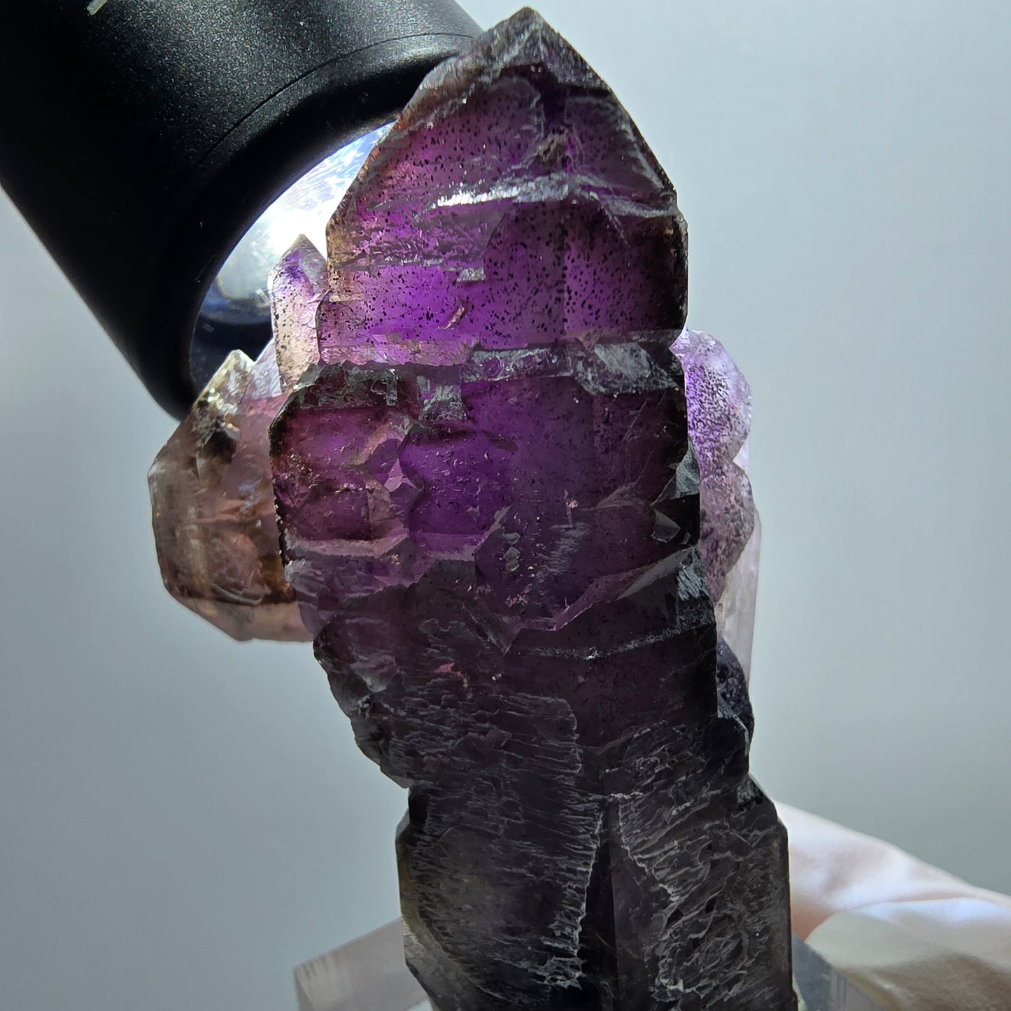 Seltene Skelett Phantom Amethyst Stufe Goboboseb, Namibia 57*35*28mm #12967