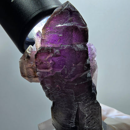 Seltene Skelett Phantom Amethyst Stufe Goboboseb, Namibia 57*35*28mm #12967