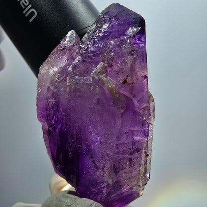 Seltene Skelett Phantom Amethyst Doppelender Stufe Goboboseb, Namibia 55*32*16mm #12968