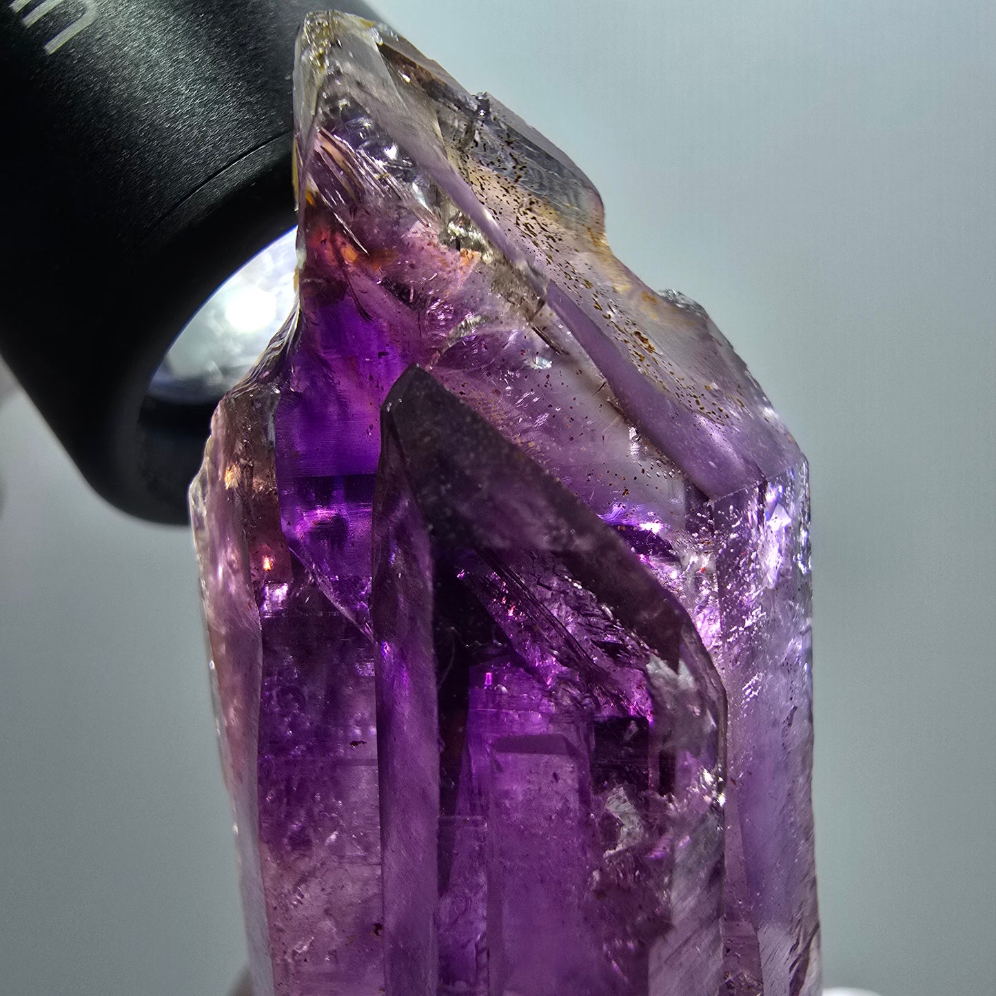 Enhydro Skelett Phantom Amethyst Zepter große Blase Goboboseb Namibia 58*24*24mm #12972