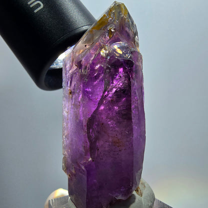 Enhydro Skelett Phantom Amethyst Zepter große Blase Goboboseb Namibia 58*24*24mm #12972