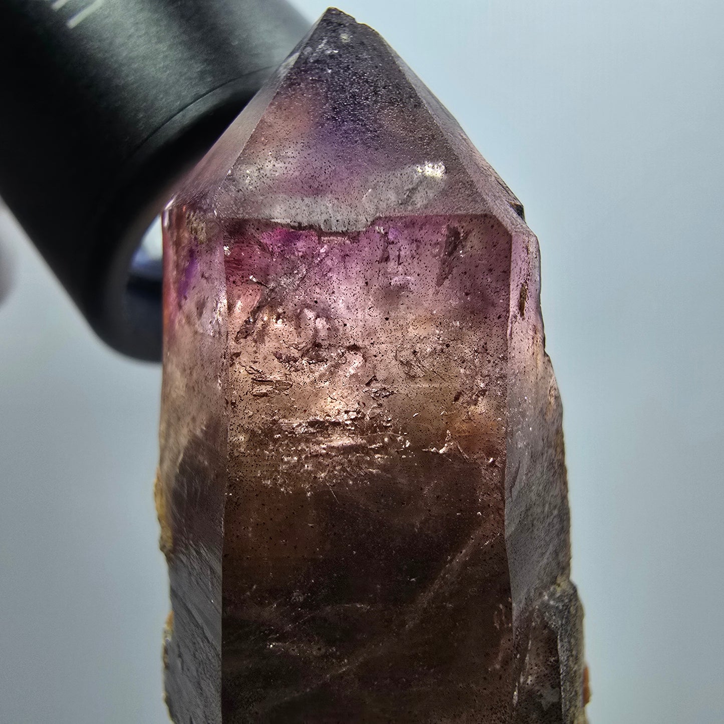 Skelett Phantom Amethyst auf Matrix Stufe Brandberg, Namibia 59*37*24mm #12973
