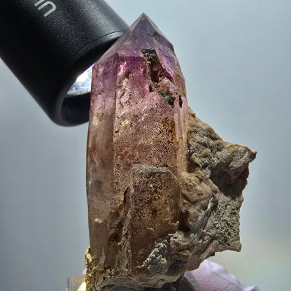 Skelett Phantom Amethyst auf Matrix Stufe Brandberg, Namibia 59*37*24mm #12973
