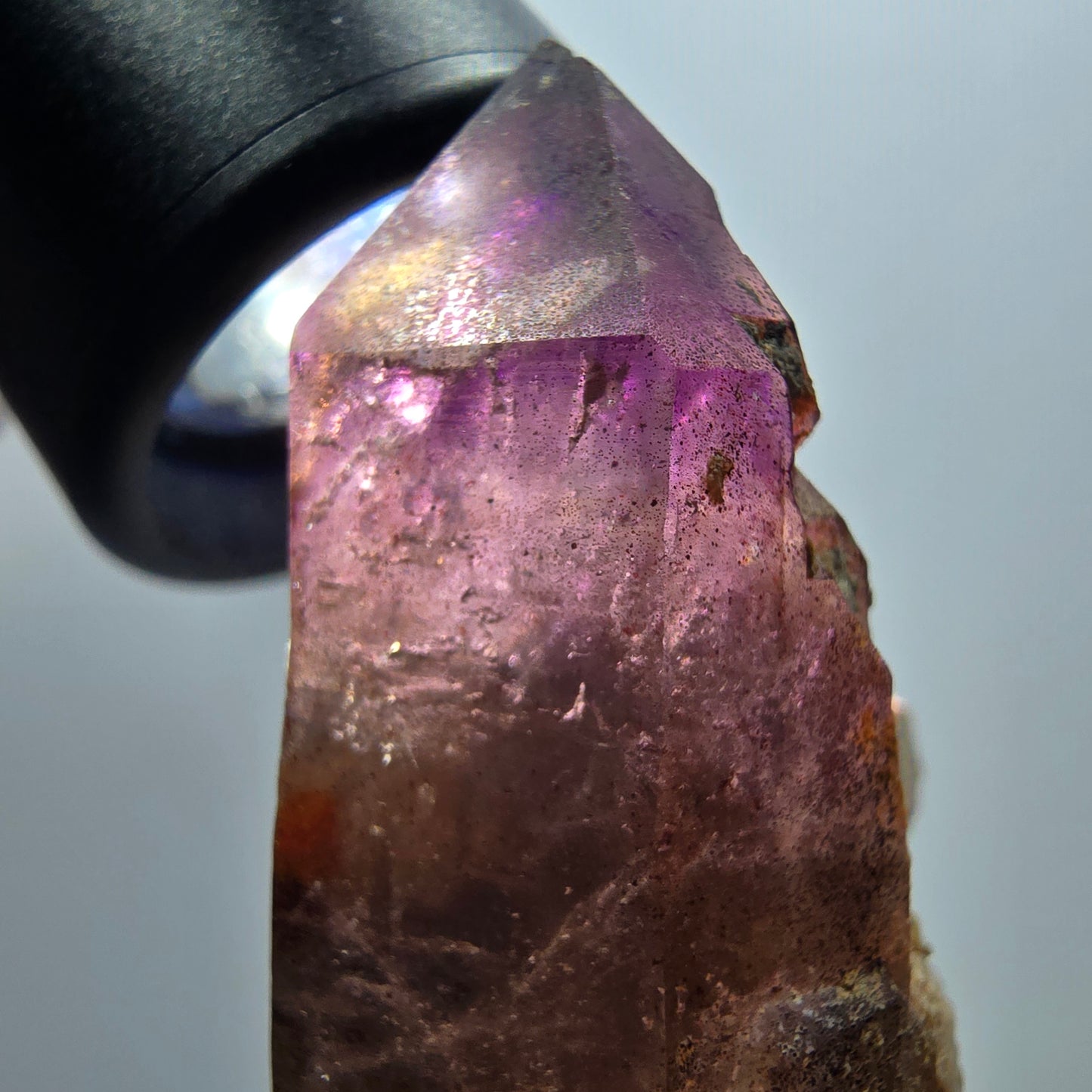 Skelett Phantom Amethyst auf Matrix Stufe Brandberg, Namibia 59*37*24mm #12973