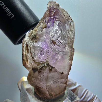 Skelett Phantom Amethyst Fenster Zepter Spitze Goboboseb, Namibia 58*33*28mm #12975