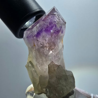 Skelett Phantom Amethyst Zepter Spitze Goboboseb, Namibia 43*24*23mm #12978