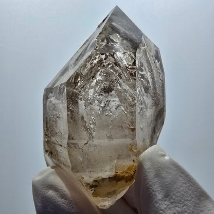 Enhydro Skelett Phantom Rauchquarz DT Zepter, 2x Blase Goboboseb, Namibia 61*41*32mm #12981