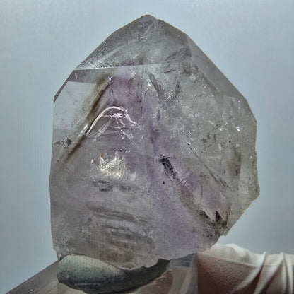 Enhydro Phantom Amethyst, 2x Blase, 5x bewegliche Partikel Streep Mine, Namibia 53*40*31mm #12984