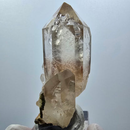 Seltene Phantom Rauchquarz Zepter Stufe Goboboseb, Namibia 62*36*26mm #12986