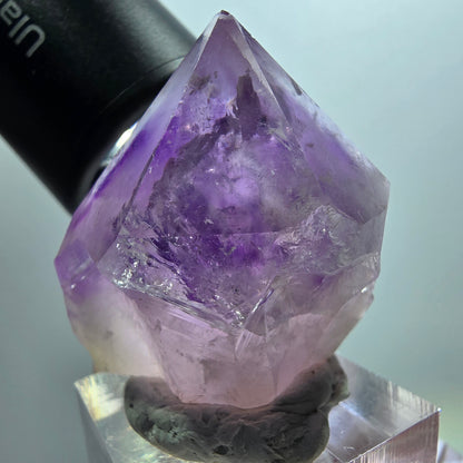 Seltene Phantom Amethyst Spitze Goboboseb, Namibia 35*32*30mm #12988
