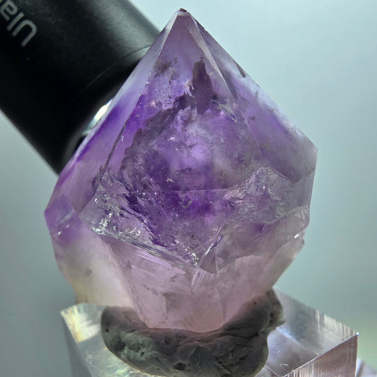 Seltene Phantom Amethyst Spitze Goboboseb, Namibia 35*32*30mm #12988