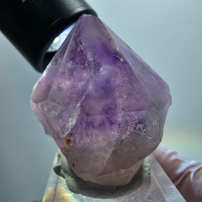 Seltene Phantom Amethyst Spitze Goboboseb, Namibia 35*32*30mm #12988