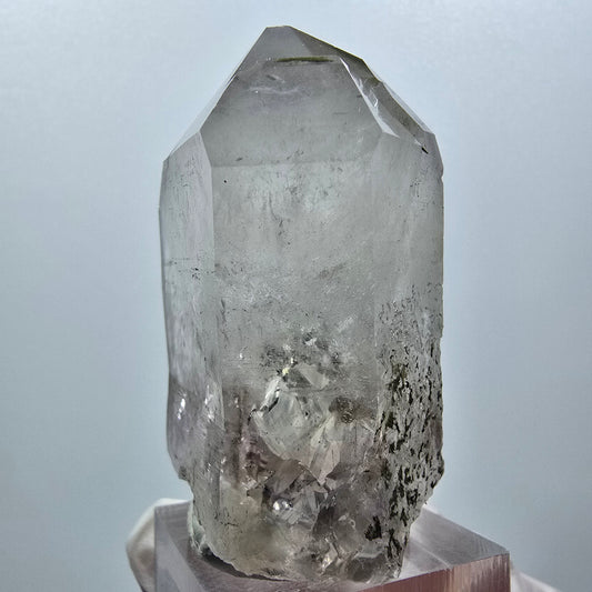 Enhydro Skelett Phantom Amethyst Spitze, 1x Blase Streep Mine Namibia 55*32*24mm #12989