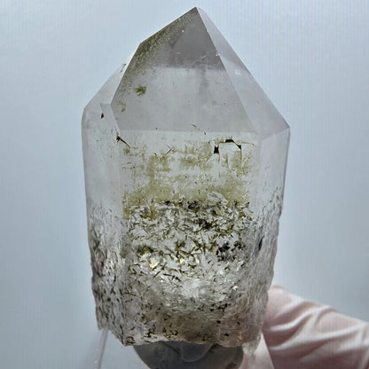 Enhydro Skelett Phantom Amethyst Spitze, 1x Blase Streep Mine Namibia 55*32*24mm #12989