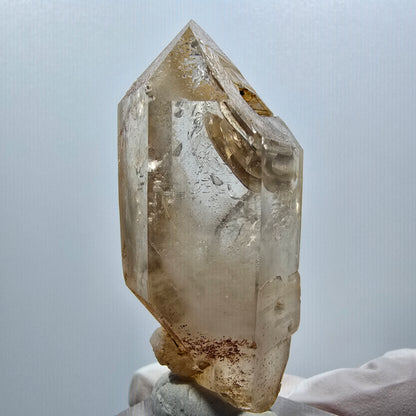 Enhydro Skelett Phantom Rauchquarz Spitze, 1x Blase Goboboseb Namibia 62*31*21mm #12992