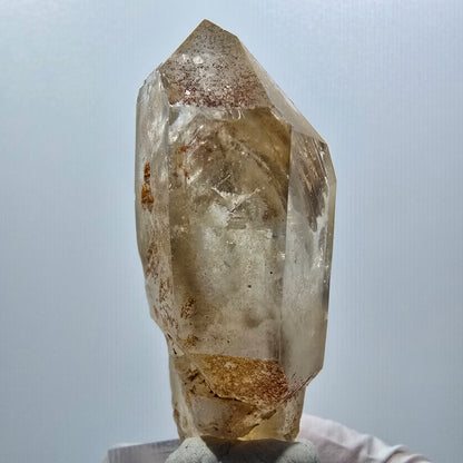 Enhydro Skelett Phantom Rauchquarz Spitze, 1x Blase Goboboseb Namibia 62*31*21mm #12992