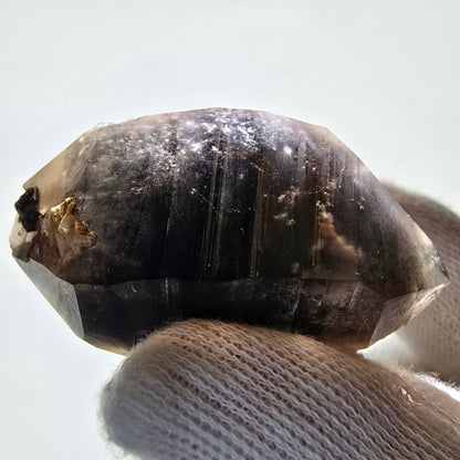 Skeleton Phantom Smoky Quartz DT Scepter Valentine Pocket, Namibia 50*29*20mm 