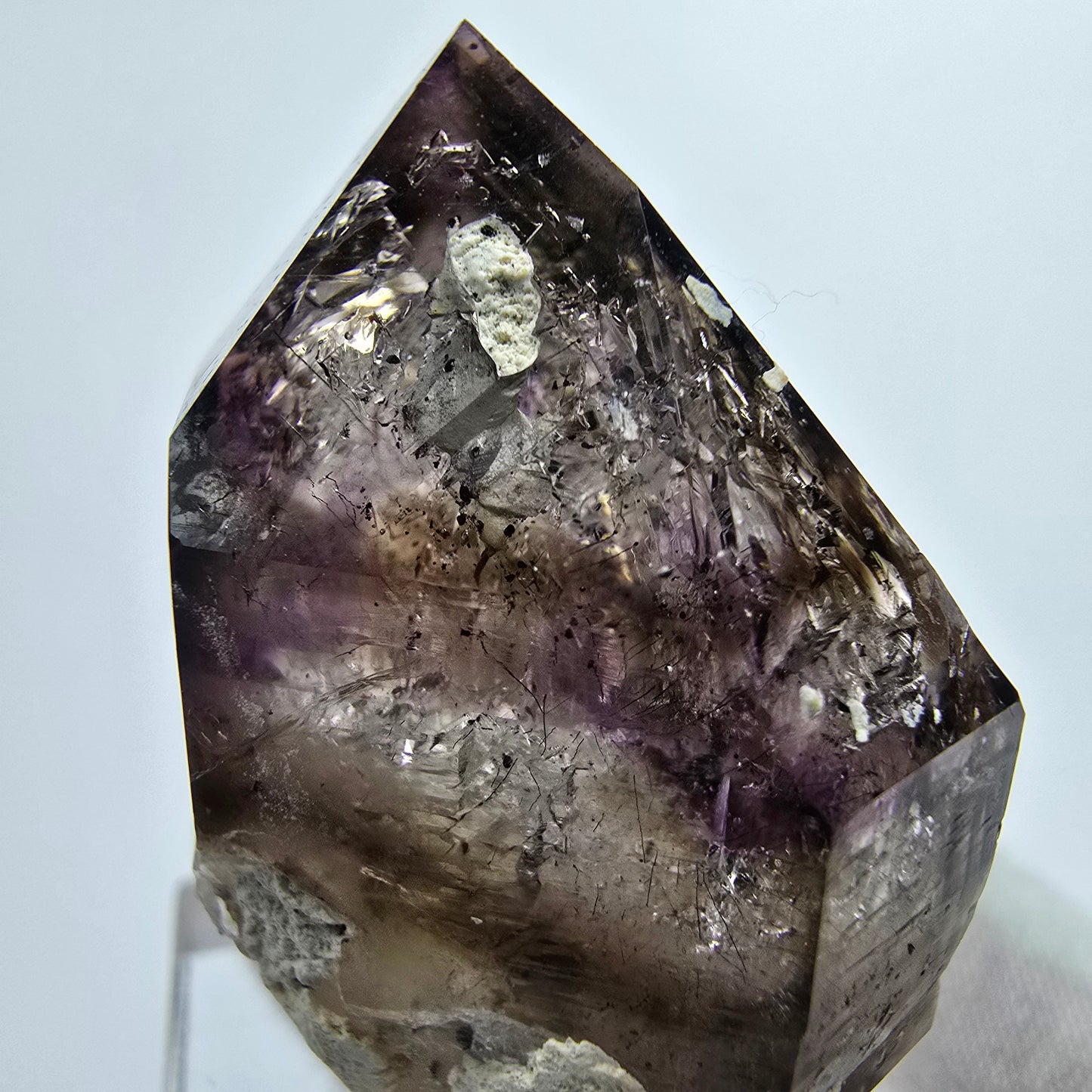Phantom Amethyst Zepter Kristall Goboboseb Namibia 37*31*23mm Mineraliensammlung