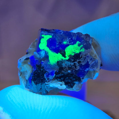 Lot de 16 fluorites fantômes, hyalites, tourmalines Schörl, muscovites, marches d'Erongo, Namibie 