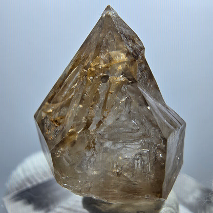 Klare Phantom Rauchquarz Zepter Spitze Goboboseb, Namibia 27*19*13mm